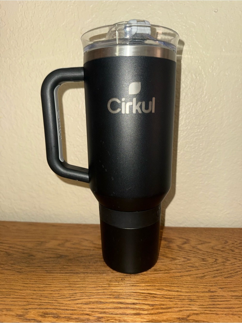 Black Insulated Cirkul Travel Mug with Handle